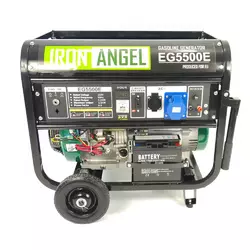 Генератор бензиновый Iron Angel EG 5500 E модель 2020г