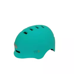 Шлем велосипедный GTS-H-039 TTG с габаритным фонарем (бирюзовый, size L)