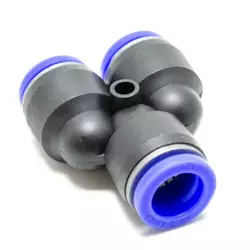 Тройник пластиковый, Y-образный, 10 мм фитинги для водопроводных труб