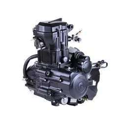 Двигатель CG 200 ТАТА на мотоцикл ZONGSHEN (оригинал) (с водяным охлаждением, бензиновый), механика, 5 передач