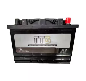 Аккумулятор TTG 75AH 12V (L+)