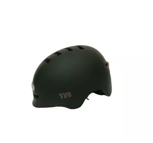 Шлем защитный TTG с габаритным фонарем (черный, size L)
