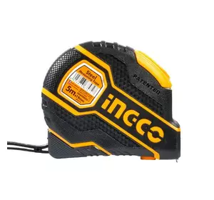 Рулетка 5 м×19 мм автостоп INGCO Рулетка 5 м×19 мм автостоп INGCO