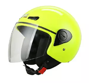 Шлем мотоциклетный открытый MD-OP01 VIRTUE (желтый, size M)