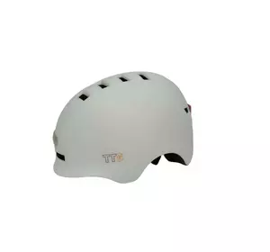 Шлем защитный TTG с габаритным фонарем (белый, size L)