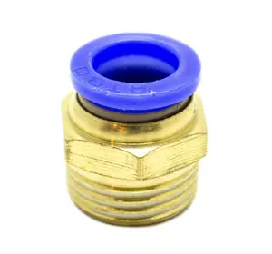 Фитинг латунный для пневмошланга ПАПА, 12 мм, резьба 1,2 Фитинг латунный для пневмошланга ПАПА, 12 мм, резьба 1,2