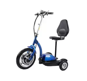 Электросамокат с сиденьем (сиденье - спинка) TTG SM T06-1 36V350W 12AH синий Электросамокат с сиденьем (сиденье - спинка) TTG SM T06-1 36V350W 12AH синий