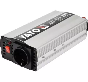 Перетворювач напруги 12/230В 500Вт YATO YT-81490 Перетворювач напруги 12/230В 500Вт YATO YT-81490