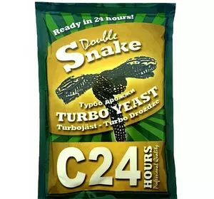 Турбо дрожжи H&B Double Snake C24 175г. Турбо дрожжи H&B Double Snake C24 175г.