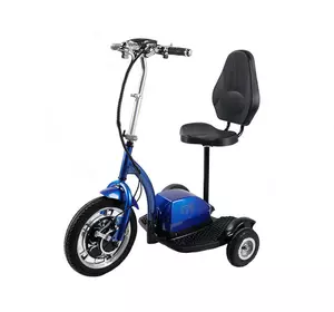 Электросамокат с сиденьем (сиденье - спинка) TTG T06-2 48V500W 12AH синий Электросамокат с сиденьем (сиденье - спинка) TTG T06-2 48V500W 12AH синий