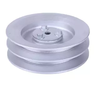 Шкив ремня редуктора ведомый 2 ручья (тип 2) - 168F-170F Шкив ремня редуктора ведомый 2 ручья (тип 2) - 168F-170F