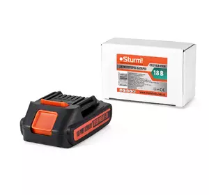 Акумулятор для шуруповерта Sturm CD3218LB-998M 18 В, 2 А/год Акумулятор для шуруповерта Sturm CD3218LB-998M 18 В, 2 А/год