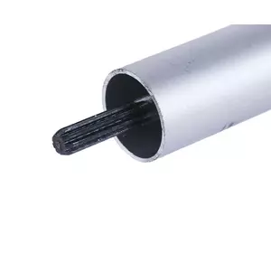 Шток + вал 9Т, диаметр 28 мм для бензокосы Шток + вал 9Т, диаметр 28 мм для бензокосы