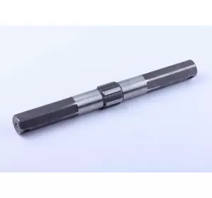 Вал шестигранный L-255 мм Z-6 - 168F-170F Вал шестигранный L-255 мм Z-6 - 168F-170F