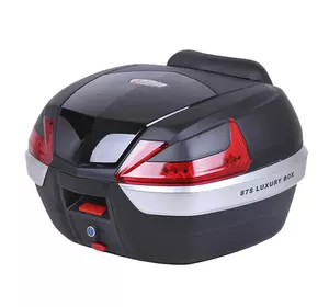 Кофр (багажник) для мотоцикла задний ТАТА YM-0885 (V- 47L) 56×43×33 черный Кофр (багажник) для мотоцикла задний ТАТА YM-0885 (V- 47L) 56×43×33 черный