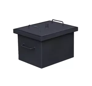 Коптильня горячего копчения  малая с покраской (380X320X300) Коптильня горячего копчения  малая с покраской (380X320X300)