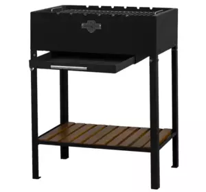 Мангал стационарный Daddy Smoke на 6 шампуров Мангал стационарный Daddy Smoke на 6 шампуров