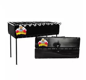 Мангал на 10 шампуров М-10 Мангал на 10 шампуров М-10