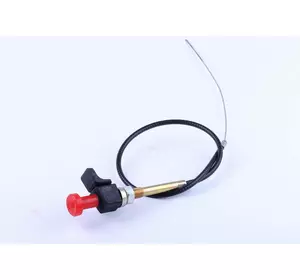 Трос декомпрессора в сборе L-835 мм Foton 244, Jinma 244/264 Трос декомпрессора в сборе L-835 мм Foton 244, Jinma 244/264