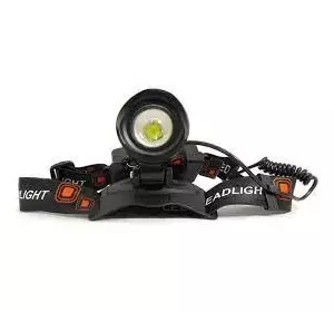 Фонарь налобный аккумуляторный HLV BL-T32 -P50 6989 Black Фонарь налобный аккумуляторный HLV BL-T32 -P50 6989 Black