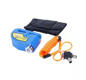 Замок противоугонный ZX7104 ТАТА на тормозной диск (звуковой) Замок противоугонный ZX7104 ТАТА на тормозной диск (звуковой)