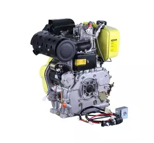 Двигатель дизельный 1100FE YBX (под шлицы, 25 мм) 15 л.с.
