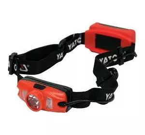 Налобный фонарик YATO  LED лампа на батарейках Налобный фонарик YATO  LED лампа на батарейках