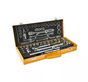 Набір головок торцевих з тріскачкою 1/2 "INGCO INDUSTRIAL Набір головок торцевих з тріскачкою 1/2 "INGCO INDUSTRIAL