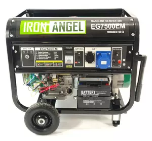 Генератор бензиновый Iron Angel 7500 EМ Генератор бензиновый Iron Angel 7500 EМ