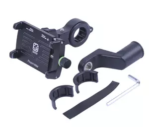 Держатель телефона ТАТА M7 черный, с креплением на руль, Kewiq Держатель телефона ТАТА M7 черный, с креплением на руль, Kewiq