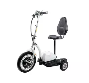 Электросамокат с сиденьем (сиденье - спинка) TTG SM T06-2 48V 500W 12AH белый Электросамокат с сиденьем (сиденье - спинка) TTG SM T06-2 48V 500W 12AH белый