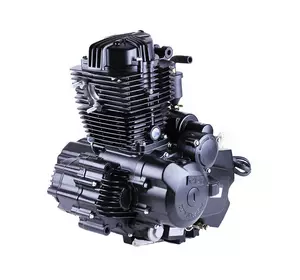 Двигатель CG 250/CG250-B ТАТА на мотоцикл ZONGSHEN (оригинал) (с воздушным охлаждением, бензиновый), механика + балансировочный вал, 5 передач