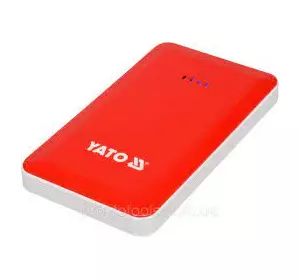 Пускова батарея Li-Pol 7.5  YATO 200/400 А, живлення через USB: 5В, 2А Пускова батарея Li-Pol 7.5  YATO 200/400 А, живлення через USB: 5В, 2А