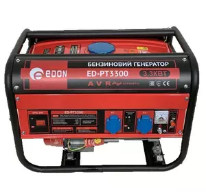 Генератор бензиновий EDON PT3300 3.3 кВт + газо/бензиновий карбюратор Генератор бензиновий EDON PT3300 3.3 кВт + газо/бензиновий карбюратор