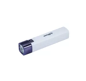 Ліхтар WERTVOLL 3 режими LED Li-ion 1200 mAh/t 7000 K/80 lum powerbank ABS 122х25 мм WHITE RX-8001 Ліхтар WERTVOLL 3 режими LED Li-ion 1200 mAh/t 7000 K/80 lum powerbank ABS 122х25 мм WHITE RX-8001