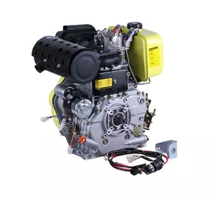 Двигатель дизельный 192FE YBX (под шлицы, 25 мм) 14.8 л.с.