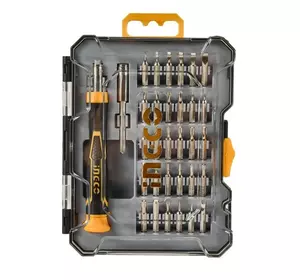 Прецизійна викрутка з набором біт 32 шт INGCO INDUSTRIAL Прецизійна викрутка з набором біт 32 шт INGCO INDUSTRIAL