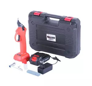 Секатор  акумуляторний ТАТА TM-SH2501Li 25 мм 21V 2А АКБ + зарядний пристрій  Секатор  акумуляторний ТАТА TM-SH2501Li 25 мм 21V 2А АКБ + зарядний пристрій