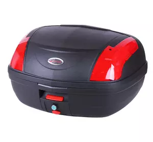 Кофр (багажник) для мотоцикла задний ТАТА YM-0889 (V-46L) 56×43×33 черный Кофр (багажник) для мотоцикла задний ТАТА YM-0889 (V-46L) 56×43×33 черный