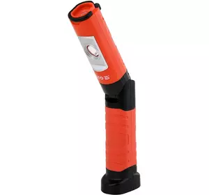 Лампа светодиодная аккумуляторная  YATO: Li-Ion 3.7 В, 5 + 1 Вт, 500 + 250лм / 120лм Лампа светодиодная аккумуляторная  YATO: Li-Ion 3.7 В, 5 + 1 Вт, 500 + 250лм / 120лм