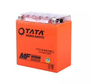 Аккумулятор UTX16-BS OUTDO гелевый 14АH 150*87*161mm оранжевый Аккумулятор UTX16-BS OUTDO гелевый 14АH 150*87*161mm оранжевый