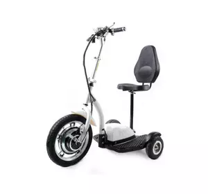 Электросамокат с сиденьем (сиденье - спинка) TTG SM T06-1 36V350W 12AH белый Электросамокат с сиденьем (сиденье - спинка) TTG SM T06-1 36V350W 12AH белый