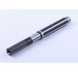 Вал главный (под шкив ведомый) L-170 мм - 168F-170F Вал главный (под шкив ведомый) L-170 мм - 168F-170F