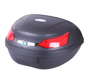 Кофр (багажник) для мотоцикла задний ТАТА YM-0818 (V-51L) 59.5×44×32 черный Кофр (багажник) для мотоцикла задний ТАТА YM-0818 (V-51L) 59.5×44×32 черный