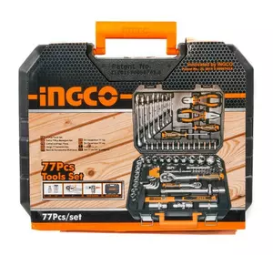 Набір інструментів 77 предметів INGCO INDUSTRIAL Набір інструментів 77 предметів INGCO INDUSTRIAL