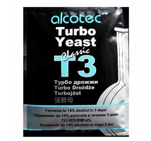 Дріжджі Турбо H&B Classic T3 120г. Дріжджі Турбо H&B Classic T3 120г.