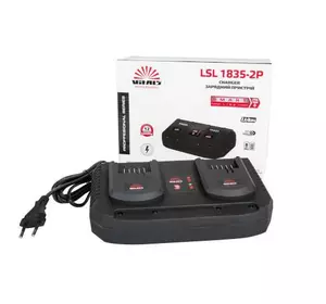 Зарядний пристрій для акумуляторів Vitals Professional LSL 1835-2P SmartLine