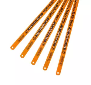 Полотно ножівкове по металу 300 мм 18Т, сталь M42+D6A (5 шт.) INGCO INDUSTRIAL Полотно ножівкове по металу 300 мм 18Т, сталь M42+D6A (5 шт.) INGCO INDUSTRIAL