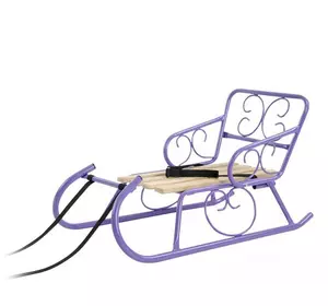 Санки дитячі "Смерека" фіолет Санки дитячі "Смерека" фіолет