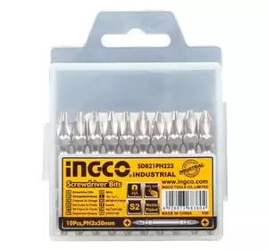 Біти S2 двосторонні PH2x50 мм, 10 шт Біти S2 двосторонні PH2x50 мм, 10 шт